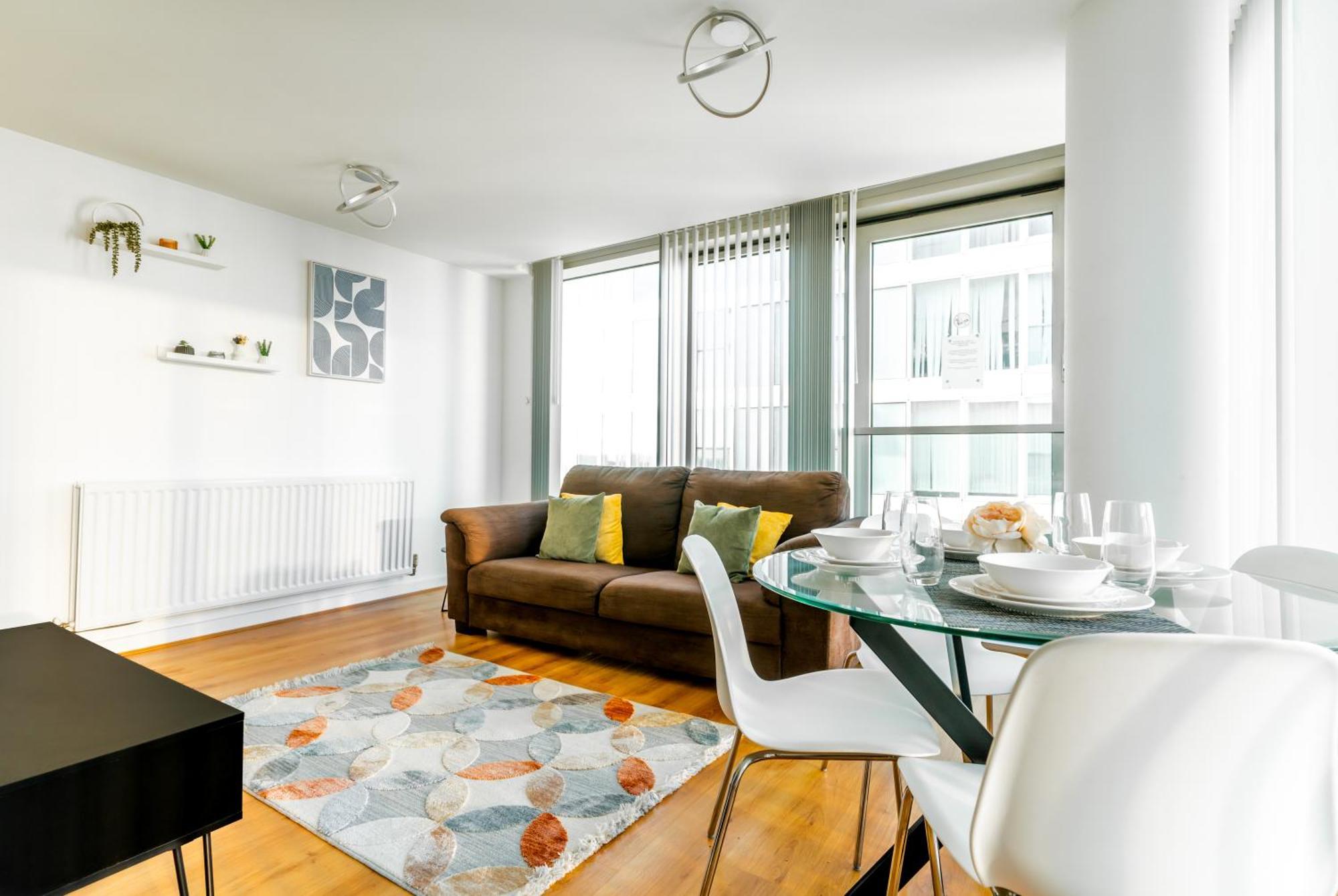 Luxury Two Bed City Apartment -The Hub Milton Keynes Luaran gambar